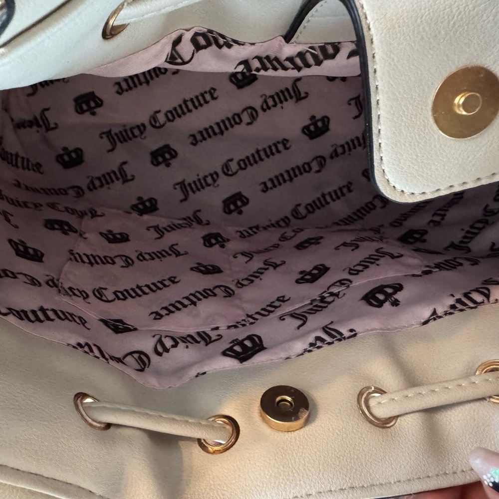 Juicy Couture - The Key to Juicy Tote - Liquorice Black and Cream Women's Bag - Picture 7 of 7